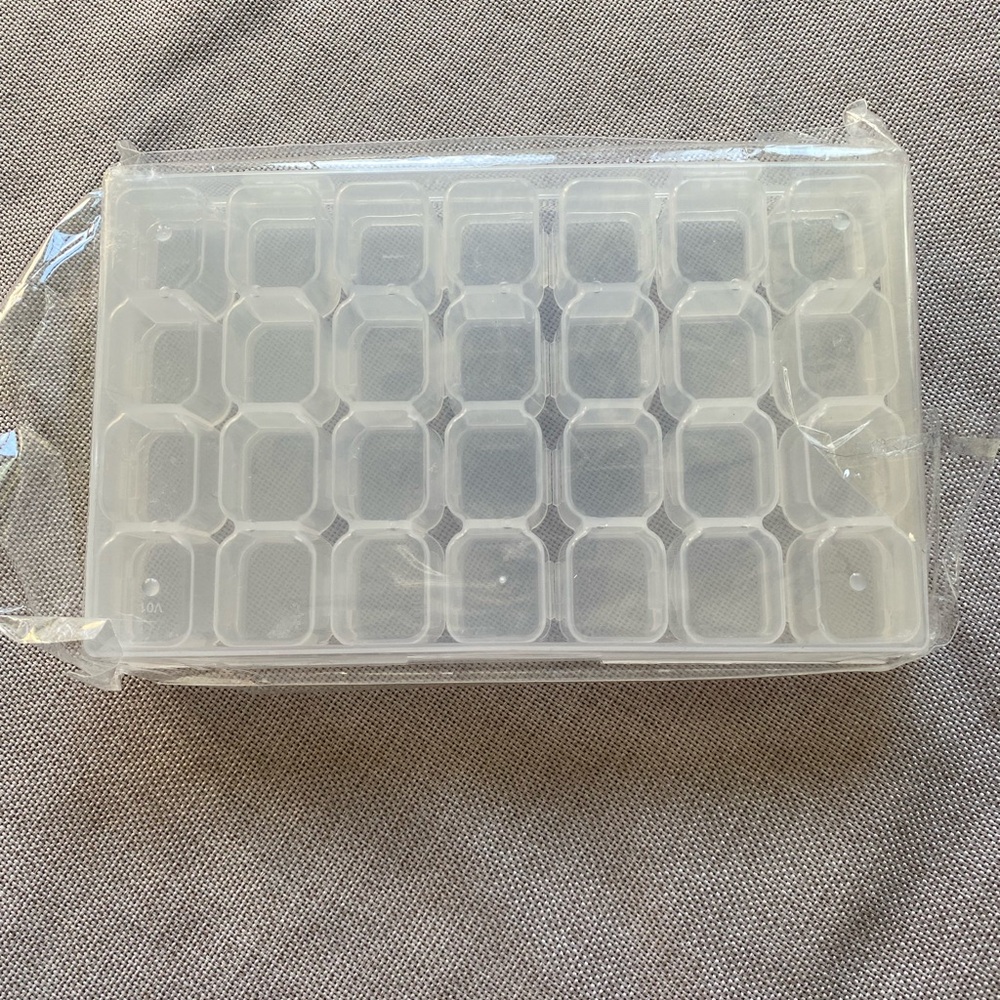 Clear Plastic Storage Case for crafting or Small Accessories